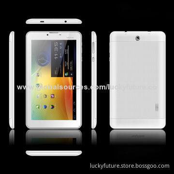 7" MT8312 Android 4.2 Dual-core Tablet PC with 512MB RAM/4GB ROM/Wi-Fi/BT/3G/2G/GPS/2-camera/2200mAh